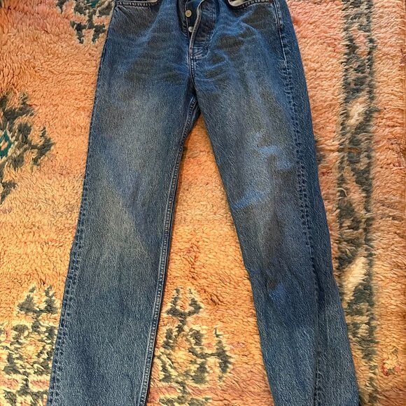 Reformation Cynthia High Rise Straight Jeans - Picture 2 of 3